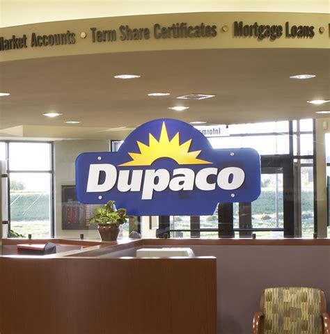 Dupaco dubuque - Other Dupaco Member Perks and Benefits. Convenient hours — our drive-ups open as early as 7:30 a.m. Online loans, mortgages and account openings. Free automobile-purchase consultation. Free vehicle-pricing information. 24-hour Loan Line and loan counseling. Loan Payment Protection program. Overdraft protection.